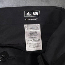 Load image into Gallery viewer, Adidas Climalite Golf Classic Black Slim Fit Trousers
