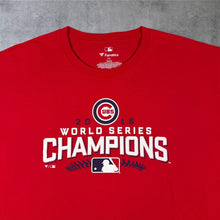 Load image into Gallery viewer, Chicago Cubs 2016 World Series Champions T Shirt Mens 2XL Fanatics MLB Red
