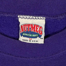 Load image into Gallery viewer, Vintage Nutmeg (1992) NCAA Washington Huskies College Graphic Purple Sweatshirt
