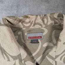 Load image into Gallery viewer, Vintage Y2K Quiksilver Hawaiian Shirt Mens L Cream Hibiscus Floral Surf 00s
