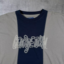 Load image into Gallery viewer, Vintage 90's Starter NCAA Georgetown Hoyas Embroidered College Colour Block T-Shirt
