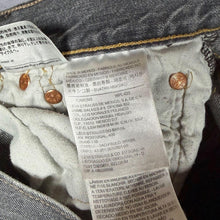 Load image into Gallery viewer, Levi's 501 Classic Straight Leg Washed Grey Cotton Denim Jeans
