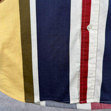 Load image into Gallery viewer, Vintage Nautica Multi Striped Long Sleeve Cotton Button-Down Shirt
