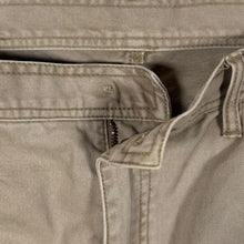 Load image into Gallery viewer, Orvis Classic Beige Straight Leg Regular Fit Cotton Chino Trousers
