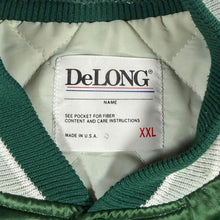 Load image into Gallery viewer, Vintage 80s DeLong Michigan State Spartans Satin Bomber Jacket XXL NCAA MSU
