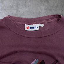 Load image into Gallery viewer, Vintage 90’s Lotto “Xyloid” Spellout Graphic Purple T-Shirt
