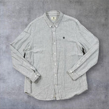 Load image into Gallery viewer, Timberland "Slim Fit" Classic Striped Long Sleeve Cotton Button-Up Shirt
