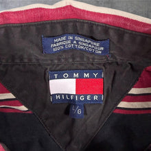Load image into Gallery viewer, Vintage Tommy Hilfiger Mini Crest Logo Multi Striped Long Sleeve Button-Down Shirt
