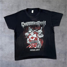 Load image into Gallery viewer, Christmas Bash (2016) Heavy Metal Hard Rock Music Band Festival Lineup Graphic T-Shirt
