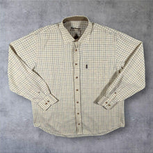 Load image into Gallery viewer, Barbour The Tattersall Shirt Mens XL Cream Check Country Hunting Long Sleeve
