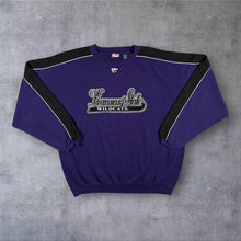Load image into Gallery viewer, Vintage Y2K Kansas State Wildcats Sweatshirt 2XL Purple Cadre Athletic NCAA KSU
