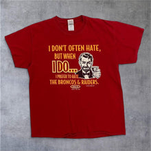 Load image into Gallery viewer, Smack Apparel “I Prefer To Hate The Broncos &amp; Raiders” Football Graphic T-Shirt
