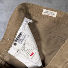 Load image into Gallery viewer, Levi's 511 Premium White Tab Brown Cord Corduroy Slim Fit Trousers Jeans
