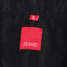 Load image into Gallery viewer, Early 00's Reward Goth Y2K Aztec Graphic Black Short Sleeve Shirt
