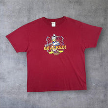 Load image into Gallery viewer, Early 00's Disney Store "Totally Quacked!" Donald Duck Graphic Red T-Shirt
