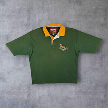 Load image into Gallery viewer, Vintage Cotton Traders South Africa Springboks Cotton Rugby Short Sleeve Polo Shirt
