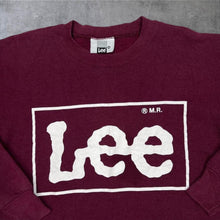 Load image into Gallery viewer, Vintage 90’s Lee Classic Big Logo Spellout Crewneck Sweatshirt
