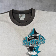 Load image into Gallery viewer, Vintage Cronulla Sharks NRL T Shirt Single Stitch Large Rugby League Australia
