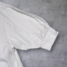 Load image into Gallery viewer, Polo Ralph Lauren White Short Sleeve Linen Silk Blend Balloon Sleeve Shirt
