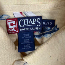 Load image into Gallery viewer, Vintage 90s Chaps Ralph Lauren Polo XL Sailboat Floral Nautical AOP Hawaiian
