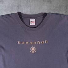 Load image into Gallery viewer, Vintage 90s Savannah Georgia T Shirt L Anvil Made USA Single Stitch Embroidered

