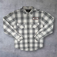 Load image into Gallery viewer, Harley Davidson H-D Racing MotorClothes Mens Tall L XL Plaid Shirt Biker
