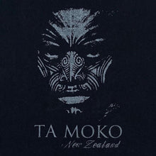 Load image into Gallery viewer, Early 00’s Ta Moko “New Zealand” Souvenir Spellout Graphic Black T-Shirt
