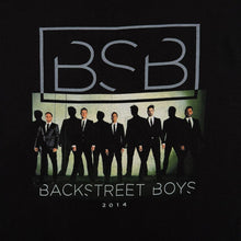 Load image into Gallery viewer, Backstreet Boys 2014 Tour T Shirt M Avril Lavigne In A World Like This BSB
