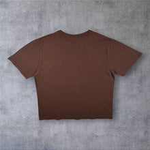 Load image into Gallery viewer, Jerzees Horse Animal Nature Wildlife Graphic Brown Cotton T-Shirt
