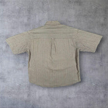 Load image into Gallery viewer, Columbia Sportswear Mens XL Plaid Check Shirt Brown Short Sleeve Button Down
