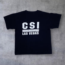 Load image into Gallery viewer, CSI Las Vegas “Crime Scene Investigation” Novelty Souvenir Spellout Graphic T-Shirt
