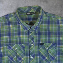 Load image into Gallery viewer, Early 00's Lee Tartan Plaid Check Long Sleeve Cotton Shirt
