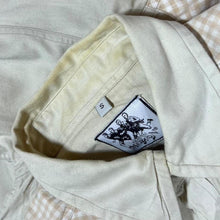 Load image into Gallery viewer, Vintage 90's Man In Motion Gingham Check Panel Cowboy Western Long Sleeve Shirt
