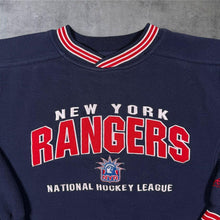 Load image into Gallery viewer, Vintage Lee Sport NHL New York Rangers Ice Hockey Embroidered Sweatshirt

