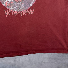 Load image into Gallery viewer, Weird Fish The Matter Prawn Parody Cartoon Graphic Burgundy Red Cotton T-Shirt
