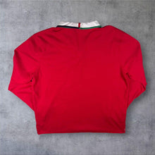 Load image into Gallery viewer, British &amp; Irish Lions Canterbury Rugby Shirt 2XL XXL Red Long Sleeve VapoDri
