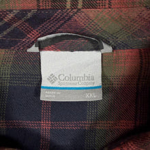 Load image into Gallery viewer, Columbia Flannel Shirt Womens XXL Red Plaid Tartan 100% Cotton Outdoor
