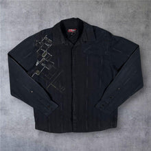 Load image into Gallery viewer, Vintage Y2K O'Neill Mens M Black Graphic Shirt Long Sleeve Grunge Surf Skate
