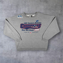 Load image into Gallery viewer, Vintage Puma NFL (2000) New York Giants Champions Football Graphic Grey Sweatshirt
