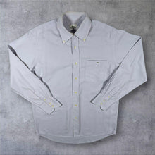 Load image into Gallery viewer, Vintage Lacoste Classic Pale Blue Long Sleeve Cotton Button-Down Shirt

