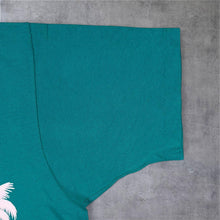Load image into Gallery viewer, Vintage 90's One World Family San Diego USA Tourist Turquoise Single Stitch T-Shirt
