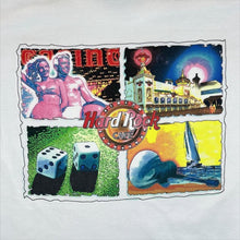 Load image into Gallery viewer, Vintage 90's Hard Rock Cafe "Atlantic City" Souvenir Logo Graphic White T-Shirt
