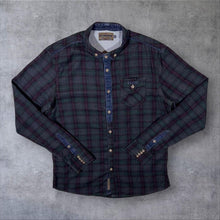 Load image into Gallery viewer, Mish Mash Jeans Tartan Plaid Check Long Sleeve Button-Up Cotton Shirt
