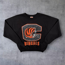 Load image into Gallery viewer, Vintage 90's Team Rated NFL Cincinnati Bengals Football Graphic Brown Sweatshirt

