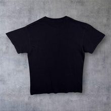 Load image into Gallery viewer, DOM Goth Wolf Animal Wildlife Graphic Black Cotton T-Shirt
