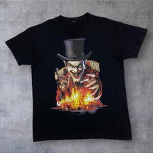 Load image into Gallery viewer, Freaky Circus Horrorshow Graphic Gothic Horror Souvenir Spellout T-Shirt
