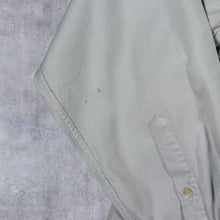 Load image into Gallery viewer, Vintage Lacoste Pale Grey-Blue Long Sleeve Cotton Button-Down Shirt

