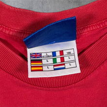 Load image into Gallery viewer, Early 00's Umbro Classic Embroidered Mini Logo Red Cotton Short Sleeve T-Shirt
