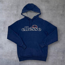 Load image into Gallery viewer, Ellesse Classic Embroidered Big Logo Spellout Pullover Hoodie
