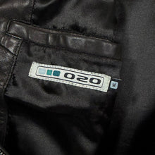 Load image into Gallery viewer, Vintage 020 Genuine Real Black Leather Y2K Zip Bomber Jacket

